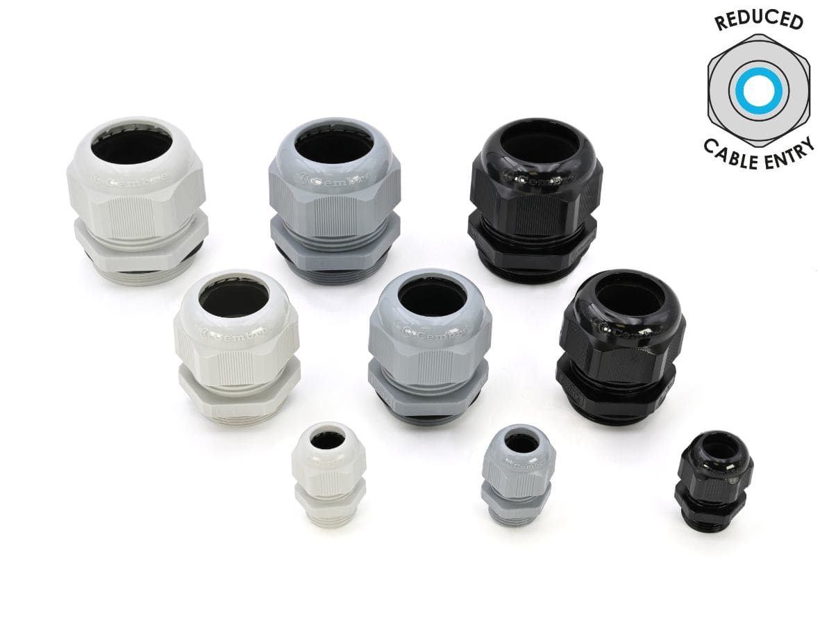 CEMBRE SPA CEM1910.M63N PRES.PA6.6 SER.RIDOTTO IP68 M63X1,5 NERO