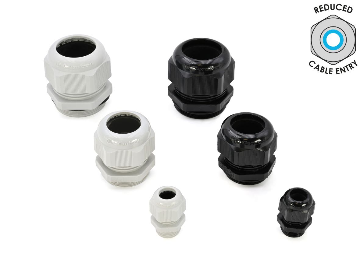 CEMBRE SPA - CEM1910.48 PRESSACAVO MAXIBLOCK, IN POLIAMMIDE PA6.6, CON RIDUZIONE DEL CAMPO DI SERRAGGIO, Pg48, IP68, GRIGIO RAL 7035