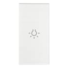VIMAR SPA - VIW19131.L.B TASTO 1M SIMBOLO LUCE ASSIALE BIANCO