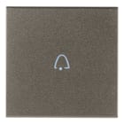 VIMAR SPA - VIW19132.C.M Tasto 2M simb. campanello assiale Metal