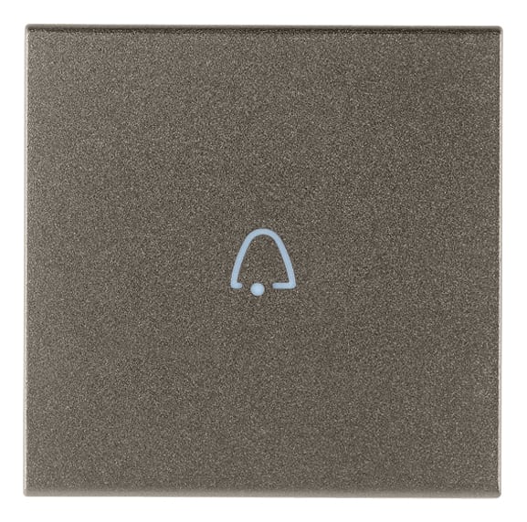 VIMAR SPA - VIW19132.C.M TASTO 2M SIMB. CAMPANELLO ASSIALE METAL