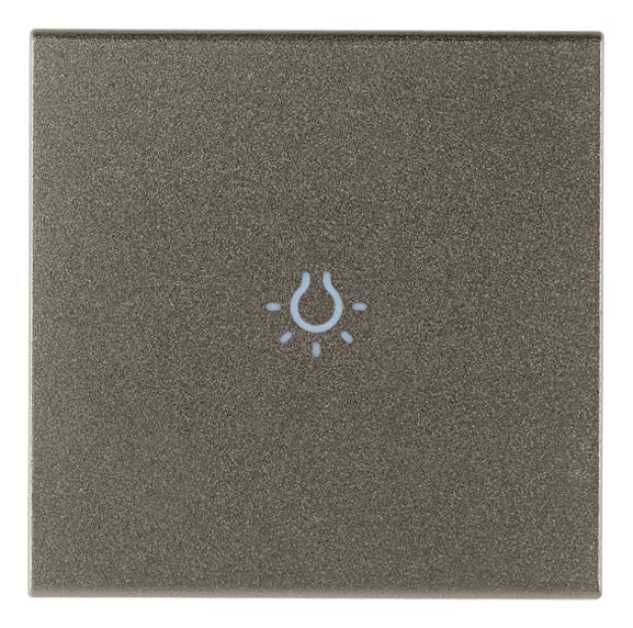 VIMAR SPA VIW19132.L.M TASTO 2M SIMBOLO LUCE ASSIALE METAL