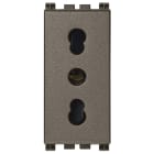 VIMAR SPA VIW19203.M PRESA 2P+T 16A P17/11 METAL