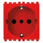 VIMAR SPA - VIW19209.R PRESA 2P+T 16A P30 ROSSO