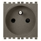 VIMAR SPA - VIW19212.M Presa SICURY 2P+T 16A francese Metal