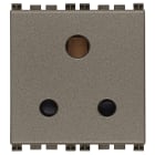 VIMAR SPA - VIW19214.M PRESA SICURY 2P+T 5A INGLESE METAL