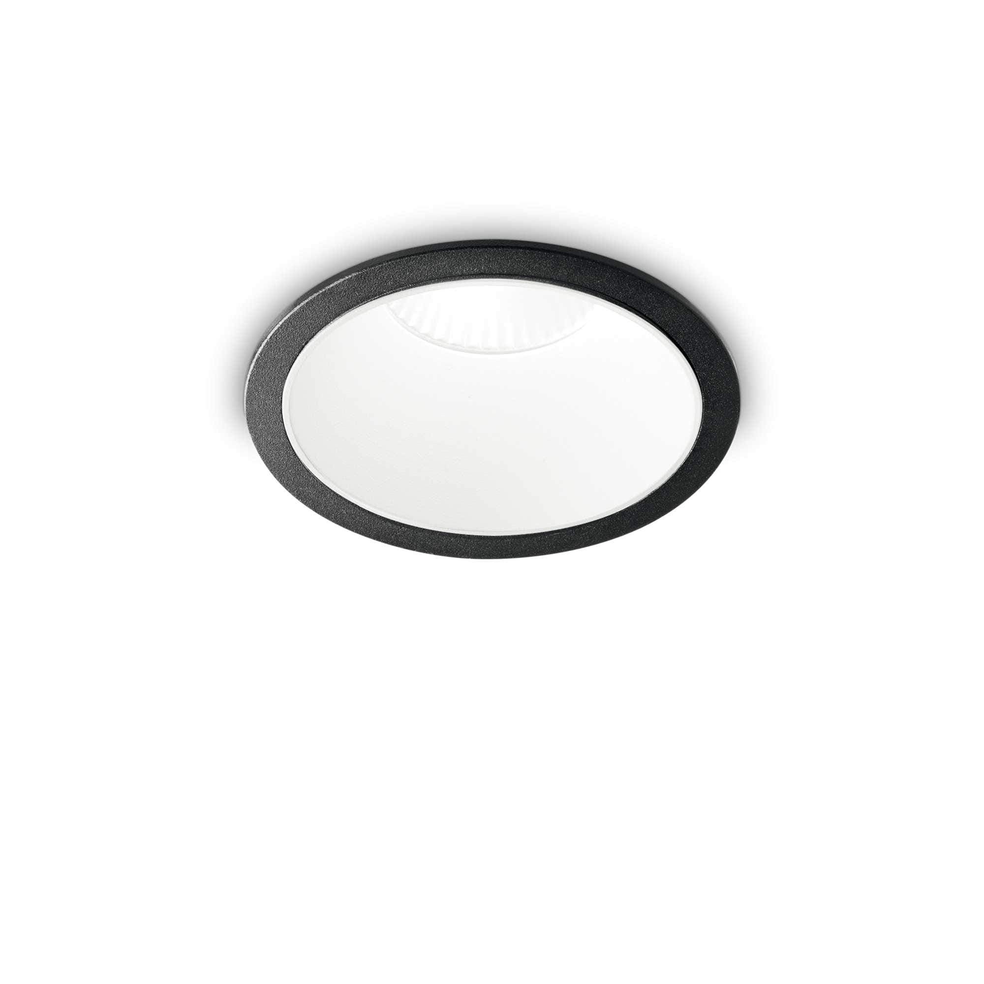 IDEAL LUX SRL IUX192338 GAME TRIM ROUND 11W 3000K BK WH
