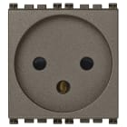 VIMAR SPA - VIW19240.M Presa SICURY 2P+T 16A israeliano Metal