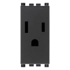 VIMAR SPA - VIW19242 PRESA SICURY 2P+T 15A USA+SASO GRIGIO