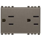 VIMAR SPA - VIW19243.M 2 prese SICURY 2P+T 15A USA+SASO Metal