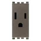 VIMAR SPA - VIW19245.M PRESA 2P+T 15A USA+SASO METAL