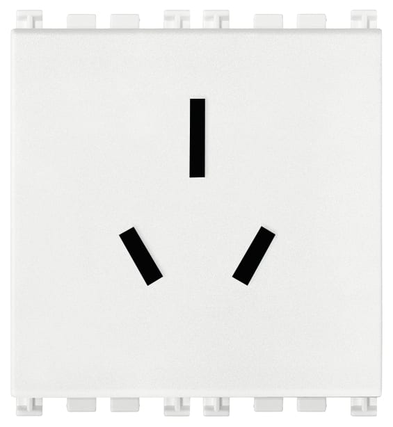 VIMAR SPA - VIW19262.B Presa SICURY 2P+T 15A Australia bianco