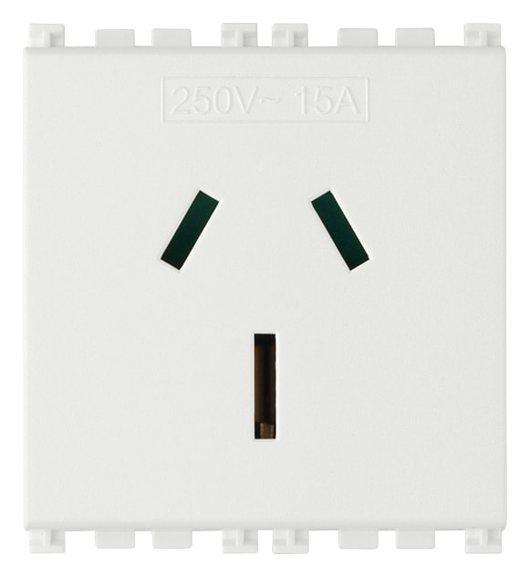 VIMAR SPA - VIW19262.B PRESA SICURY 2P+T 15A AUSTRALIA BIANCO