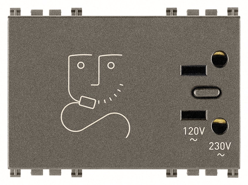 VIMAR SPA - VIW19290.M PRESA PER RASOIO 230V METAL