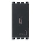 VIMAR SPA VIW19292.C.25 ALIMENTATORE USB C PD 25W GRIGIO