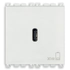 VIMAR SPA VIW19298.B ALIMENTATORE USB C 30W PD BIANCO