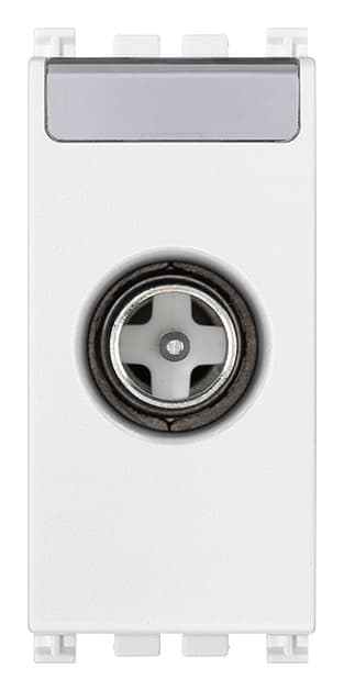 VIMAR SPA - VIW19300.01.AB.B Presa TV-RD-SAT diretta antibatt. bianco