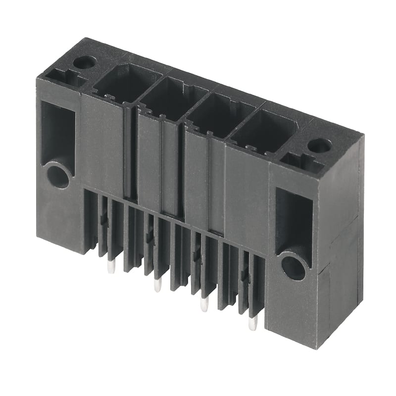 WEIDMULLER WEI1930730000 SV 7.62HP/04/180F 3.5SN BK BX