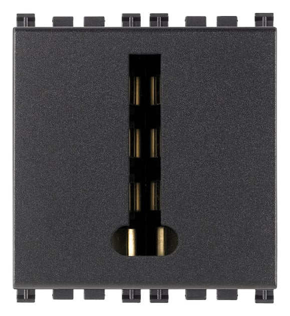 VIMAR SPA - VIW19327 Presa telefonica 8P francese grigio