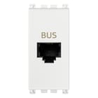 VIMAR SPA - VIW19329.B PRESA RJ11 SPECIALE PER BUS BIANCO