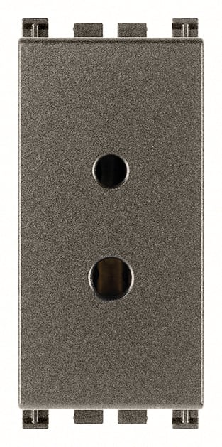 VIMAR SPA VIW19331.M PRESA POLARIZZATA 2P 6A 24V SELV METAL