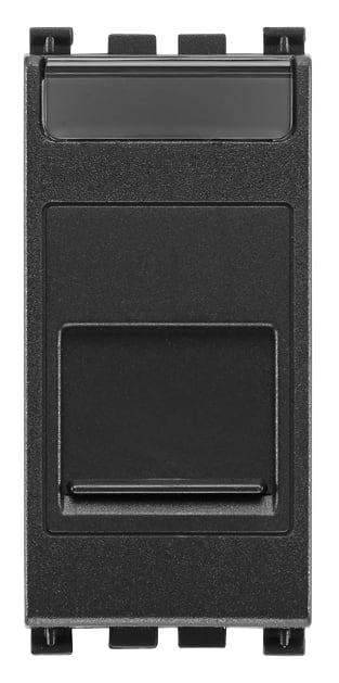 VIMAR SPA VIW19337.6 PRESA RJ45 CAT6 UTP CON PORTELLO GRIGIO