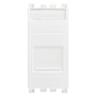 VIMAR SPA - VIW19337.6.B PRESA RJ45 CAT6 UTP CON PORTELLO BIANCO