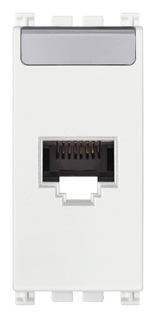 VIMAR SPA VIW19339.11.B PRESA RJ45 NETSAFE CAT5E UTP BIANCO