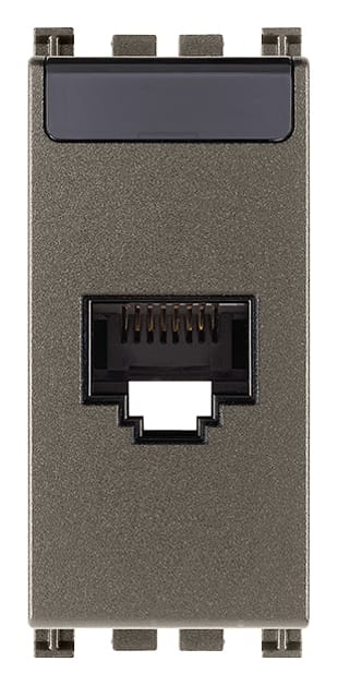 VIMAR SPA - VIW19339.15.M Presa RJ45 Netsafe Cat6A UTP Metal