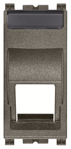 VIMAR SPA VIW19343.K.M ADATTATORE RJ45 INCLINATO METAL