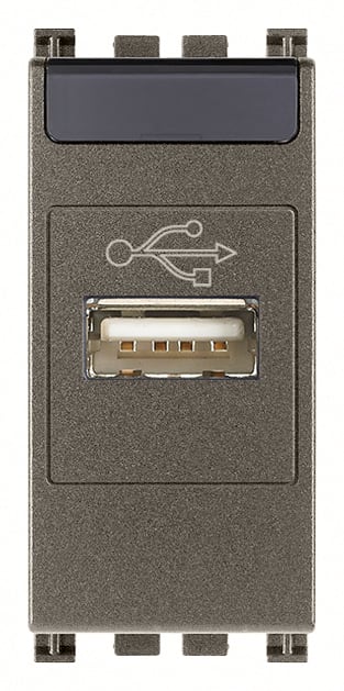 VIMAR SPA - VIW19345.M PRESA USB METAL