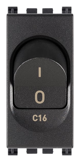VIMAR SPA VIW19405.16 INTERRUTTORE MT 1P+N C16 120-230V GRIGIO
