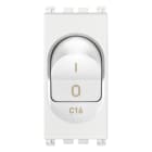 VIMAR SPA - VIW19405.16.B INTERRUTTORE MT 1P+N C16 120-230V BIANCO