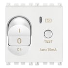 VIMAR SPA - VIW19411.06.B INTERRUTTORE MTDIFF. 1P+N C6 10MA BIANCO