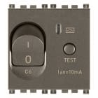 VIMAR SPA - VIW19411.06.M INTERRUTTORE MTDIFF. 1P+N C6 10MA METAL