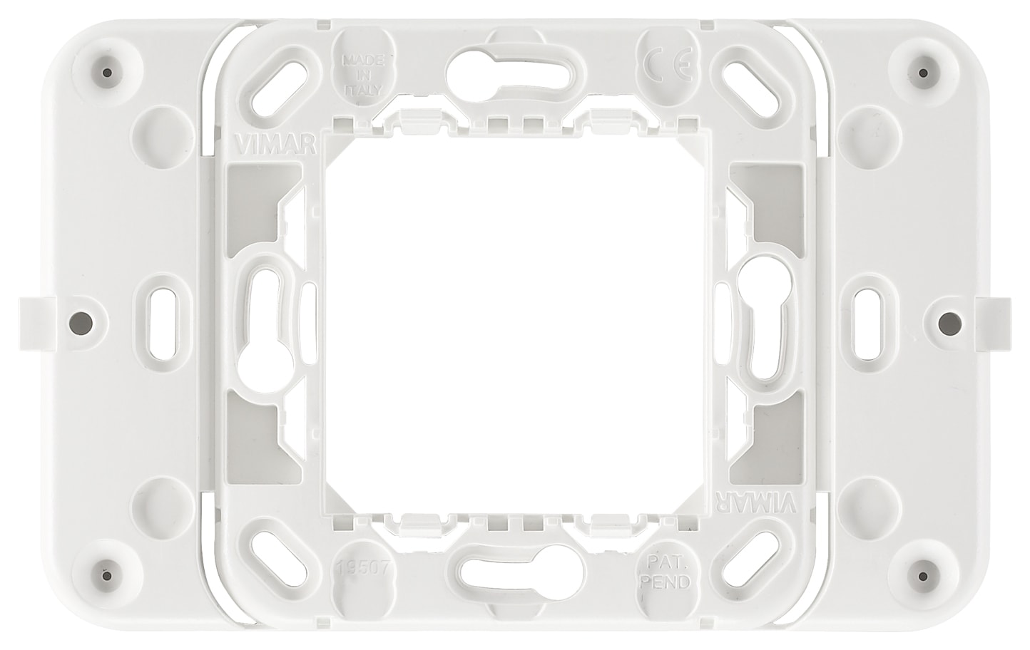 VIMAR SPA - VIW19507.B SUPPORTO RADIO PLACCA 2M CENTRALI BIANCO