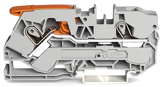 WAGO ITALIA SRL WAG2110-1201 MORS PASS 2 CONDUTT LEVA 10MMQ PRESA TES