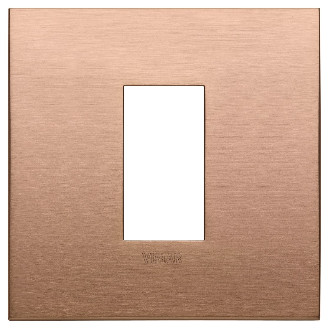 VIMAR SPA - VIW19641.11 PLACCA CLASSIC 1M RAME SPAZZOLATO