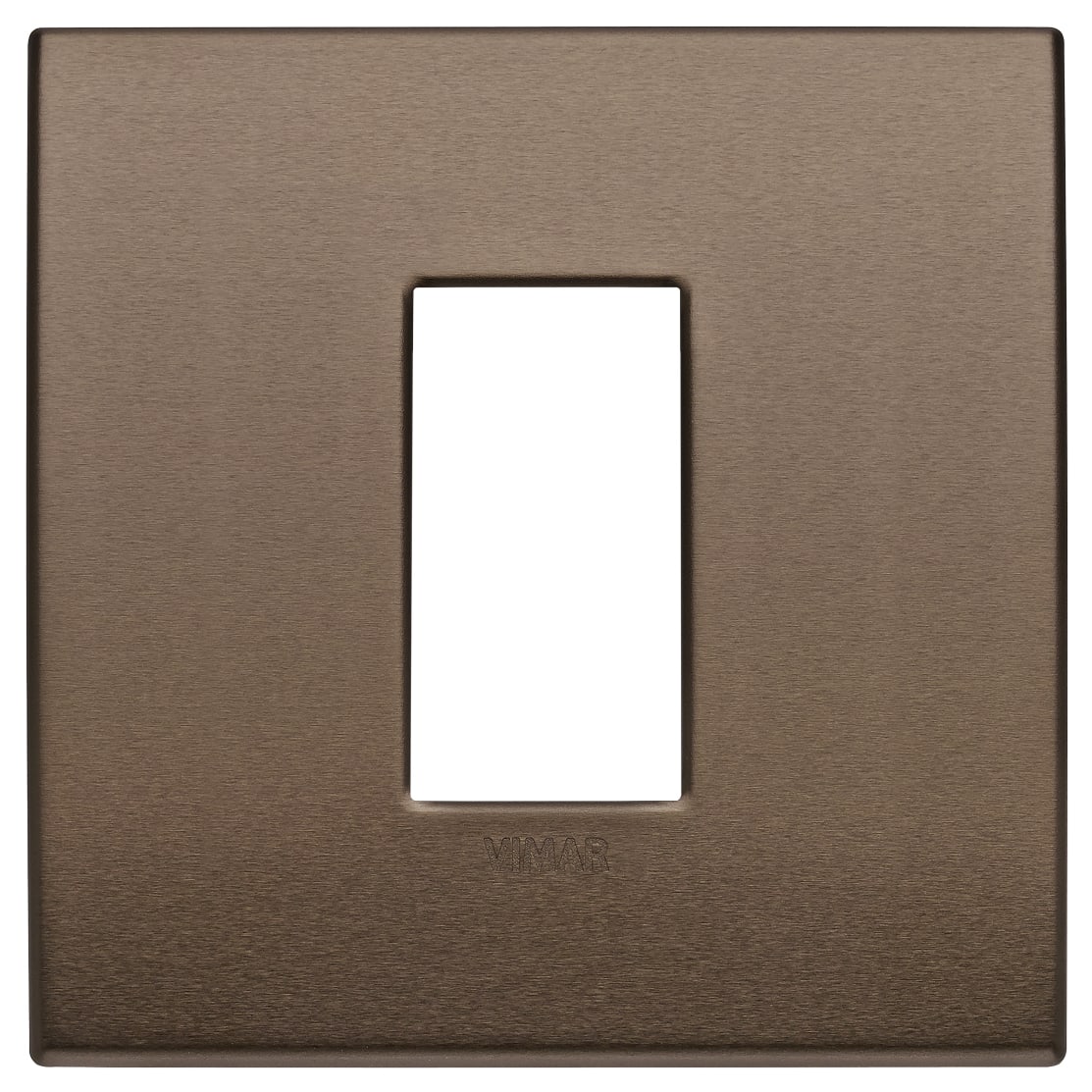 VIMAR SPA - VIW19641.17 PLACCA CLASSIC 1M BRONZO SCURO