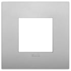 VIMAR SPA - VIW19642.79 Placca Classic 2M silver matt