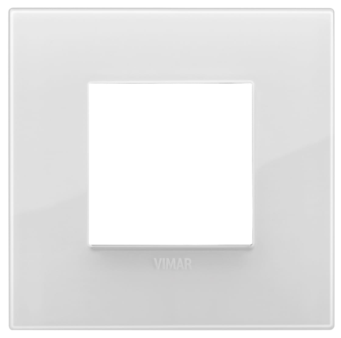 VIMAR SPA - VIW19642.B66 Placca Classic 2M Reflex ghiaccio t.look
