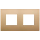 VIMAR SPA - VIW19643.78 Placca 4M (2+2)int71 CL oro matt