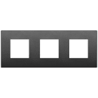 VIMAR SPA - VIW19644.01 PLACCA 6M (2+2+2)INT71 CL GRAFITE MATT