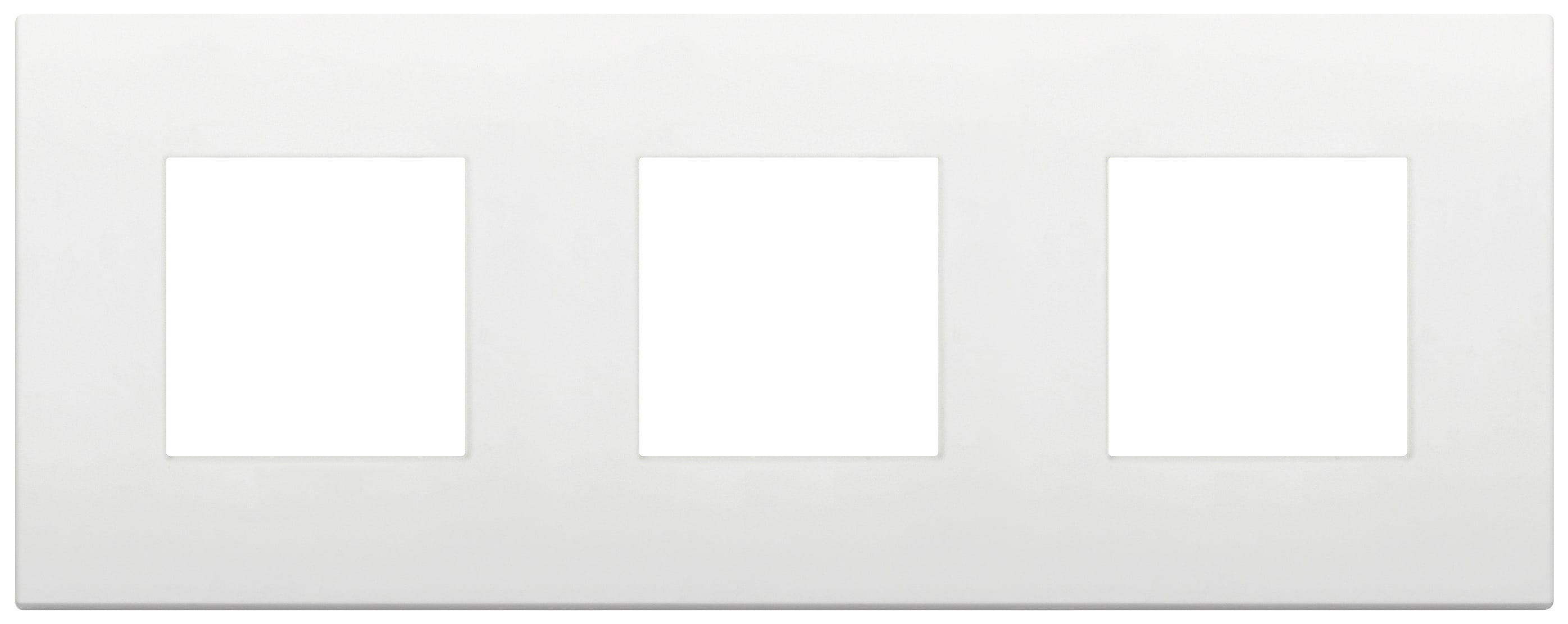 VIMAR SPA - VIW19644.74 Placca 6M (2+2+2)int71 CL bianco