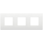 VIMAR SPA - VIW19644.74 Placca 6M (2+2+2)int71 CL bianco