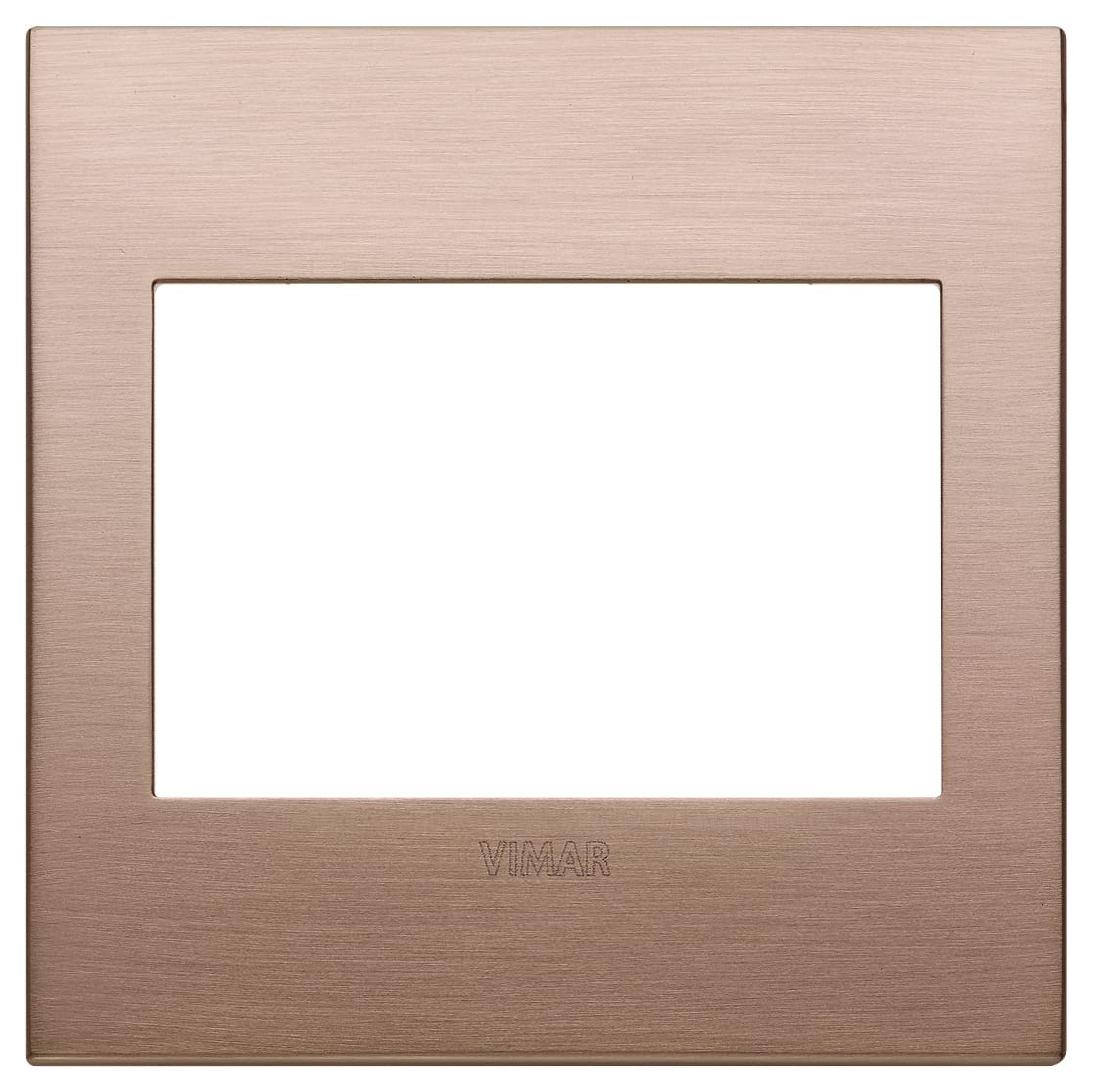 VIMAR SPA - VIW19648.11 Placca Classic 3M BS rame spazzolato