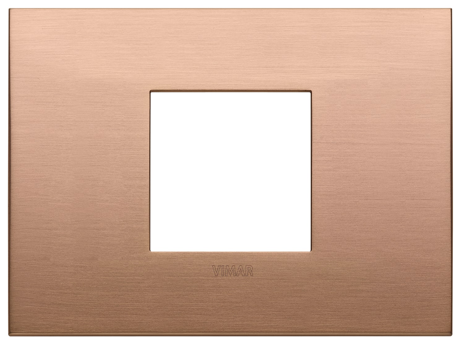 VIMAR SPA - VIW19652.11 Placca Classic 2MC rame spazzolato