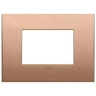 VIMAR SPA - VIW19653.11 PLACCA CLASSIC 3M RAME SPAZZOLATO