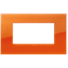 VIMAR SPA - VIW19654.63 Placca Classic 4M Reflex orange