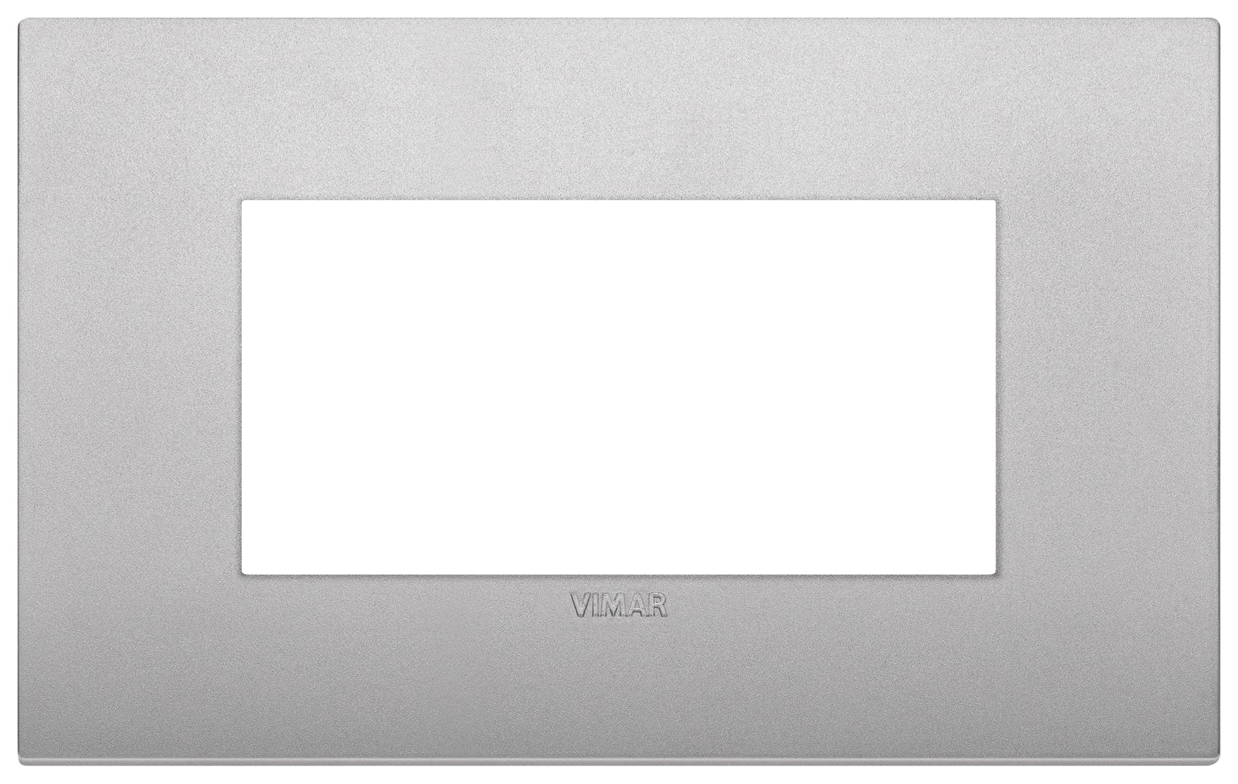 VIMAR SPA - VIW19654.79 PLACCA CLASSIC 4M SILVER MATT